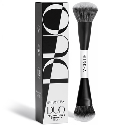 Duo Foundation Contour Pinsel - Lamora Beauty