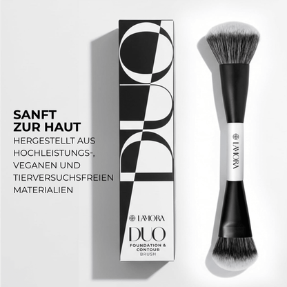 Duo Foundation Contour Pinsel - Lamora Beauty