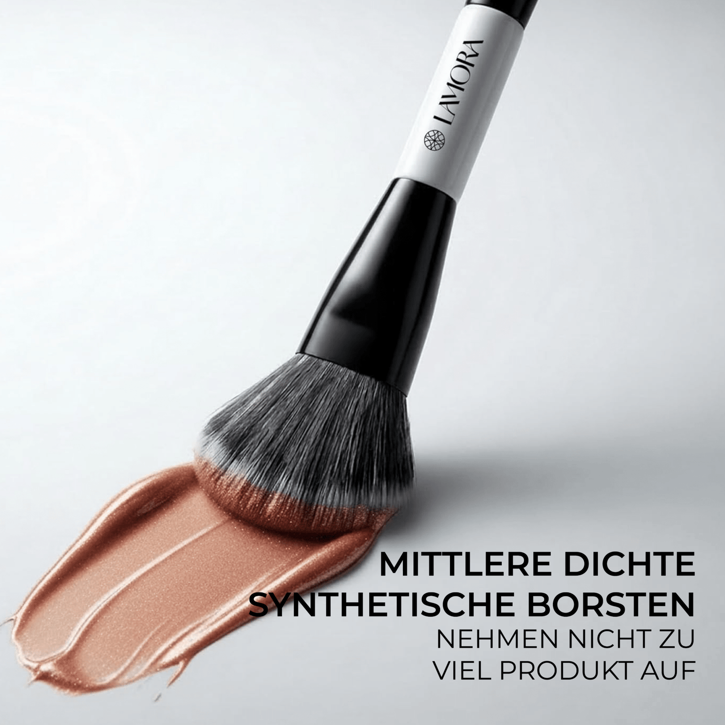 Duo Foundation Contour Pinsel - Lamora Beauty