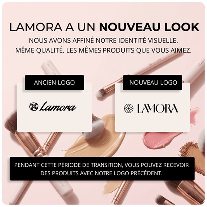 Duo Lidschatten Blending Pinsel - Lamora Beauty