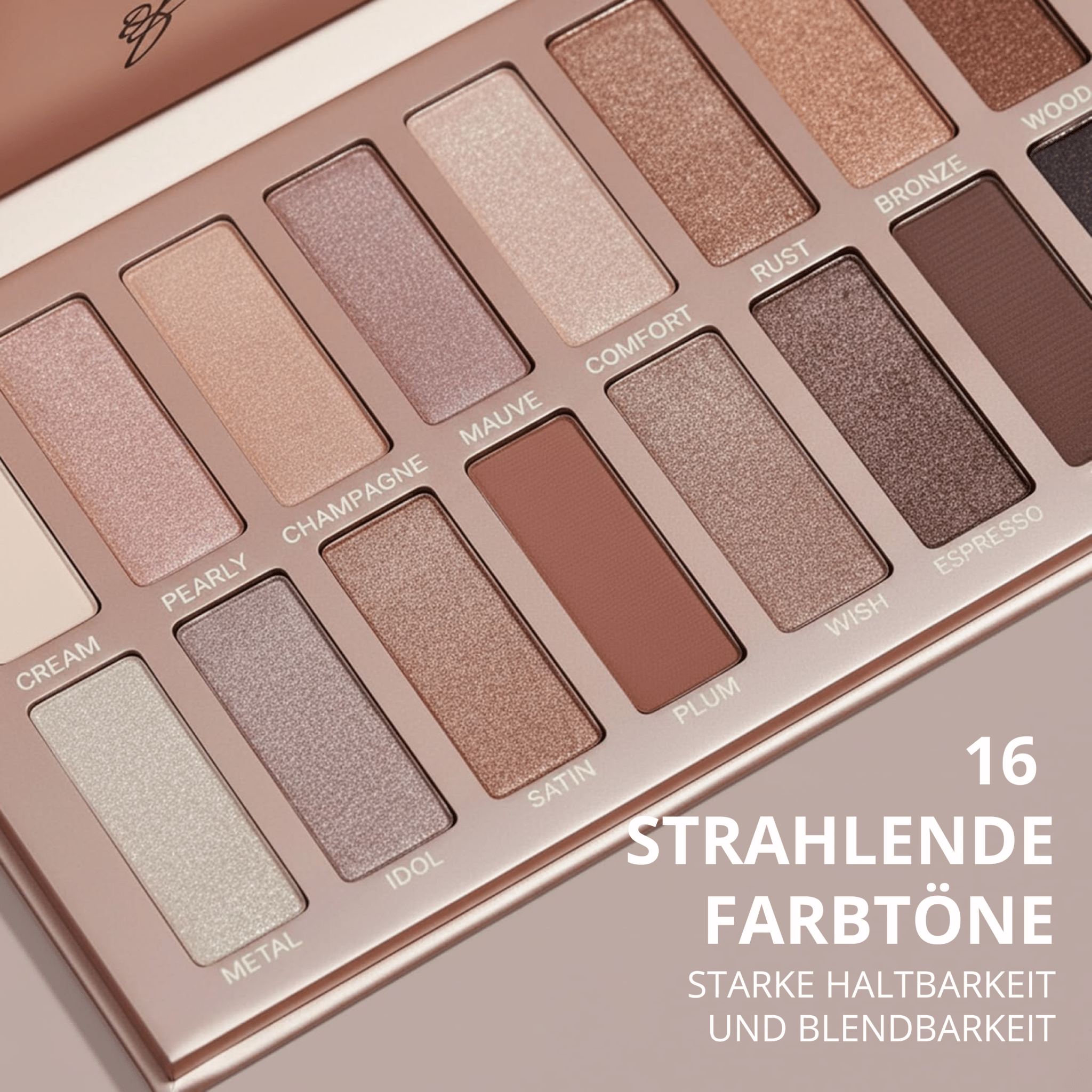 Exposed Lidschatten Palette - Lamora Beauty