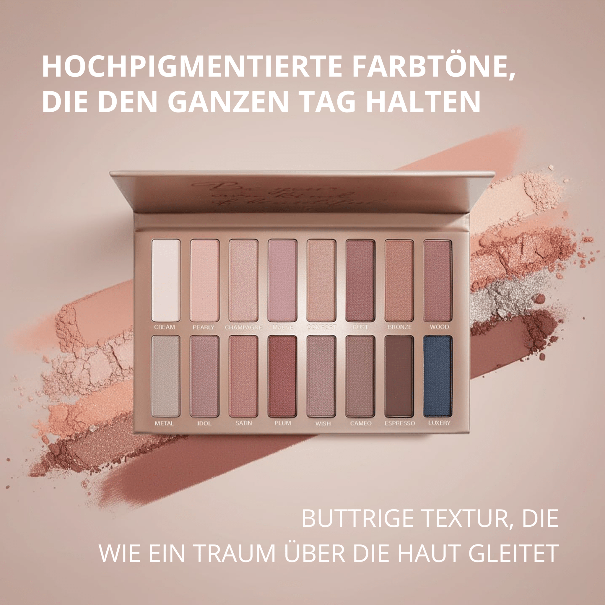 Exposed Lidschatten Palette - Lamora Beauty
