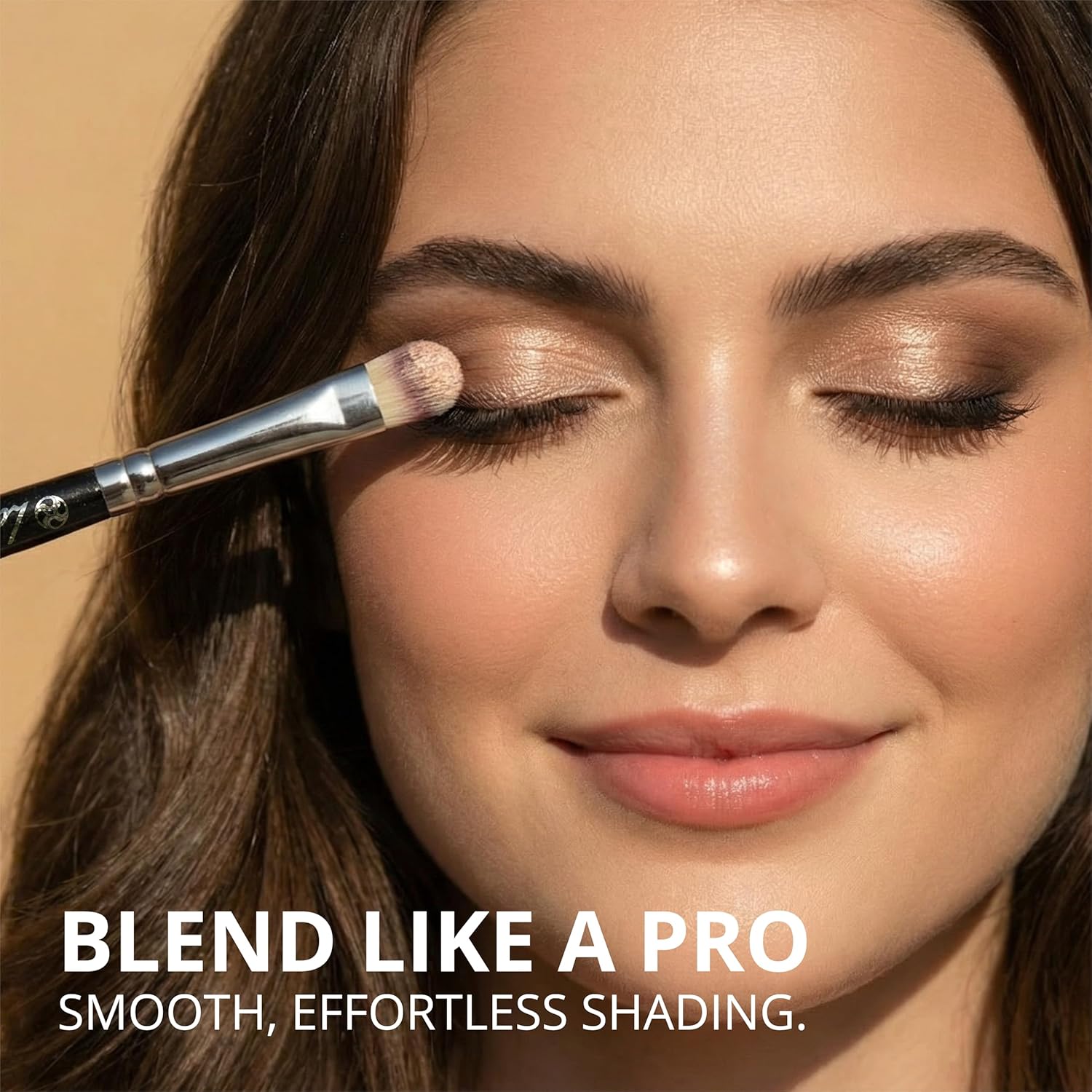 Eyeshadow Brush Set Black - Lamora Beauty