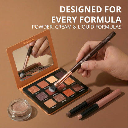 Eyeshadow Brush Set Rose - Lamora Beauty
