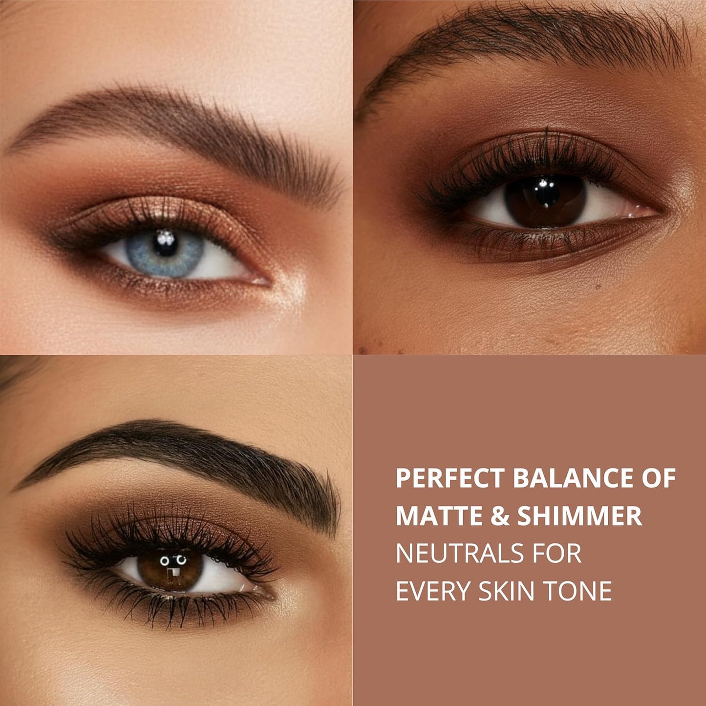 Eyeshadow Palette Bronze - Lamora Beauty