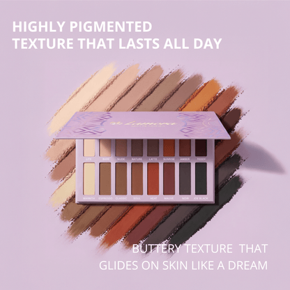Eyeshadow Palette Matte - Lamora Beauty