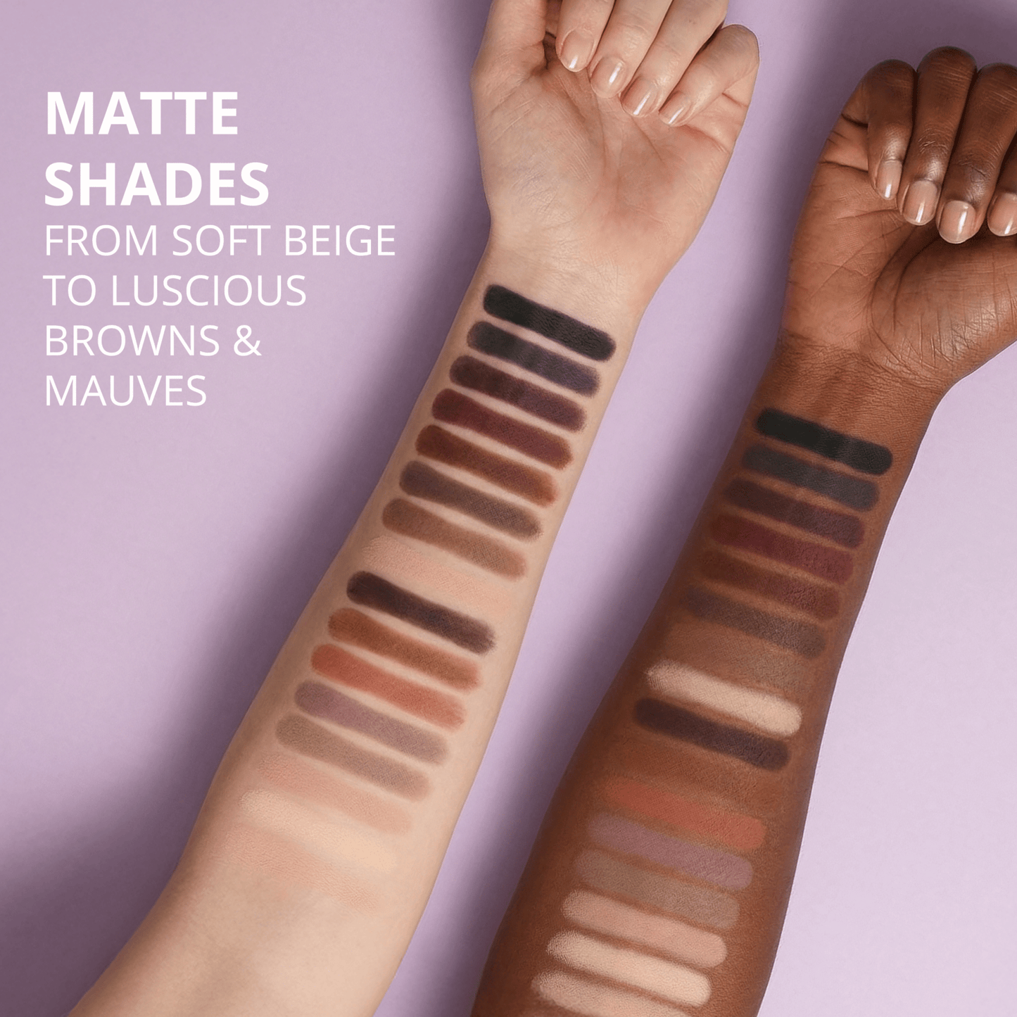 Eyeshadow Palette Matte - Lamora Beauty