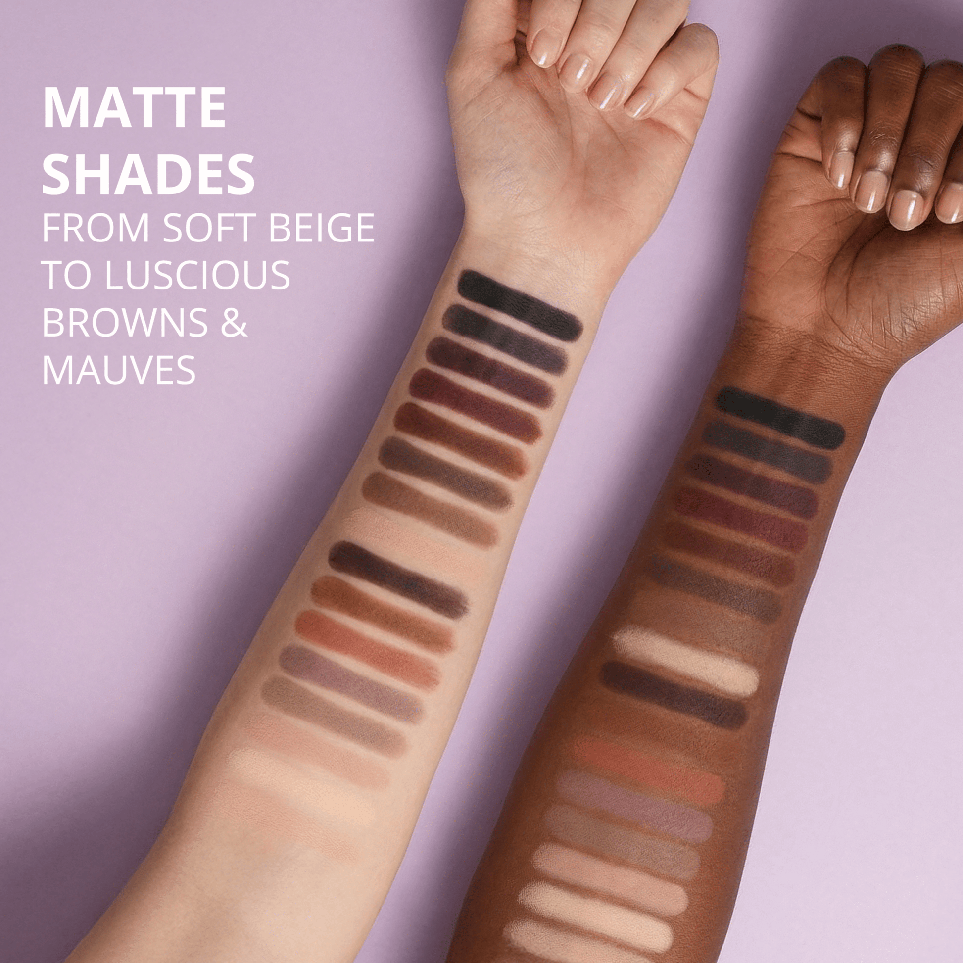 Eyeshadow Palette Matte - Lamora Beauty