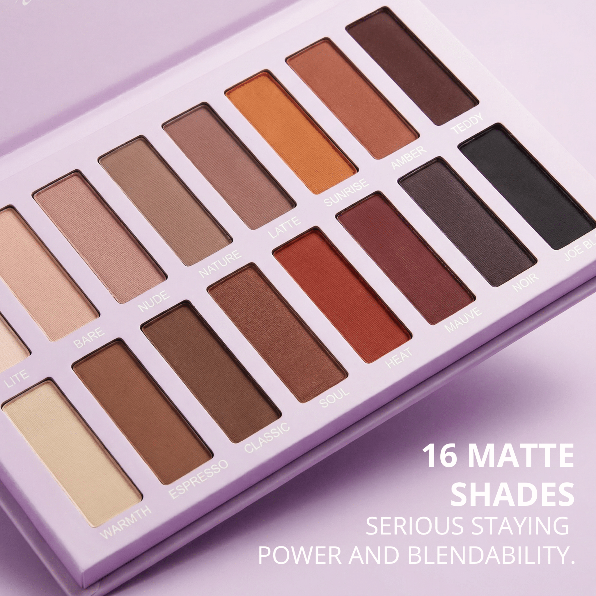 Eyeshadow Palette Matte UK - Lamora Beauty