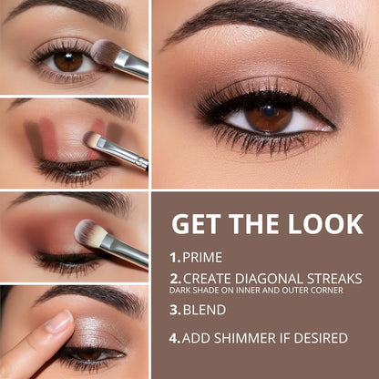 Eyeshadow Palette Nude - Lamora Beauty