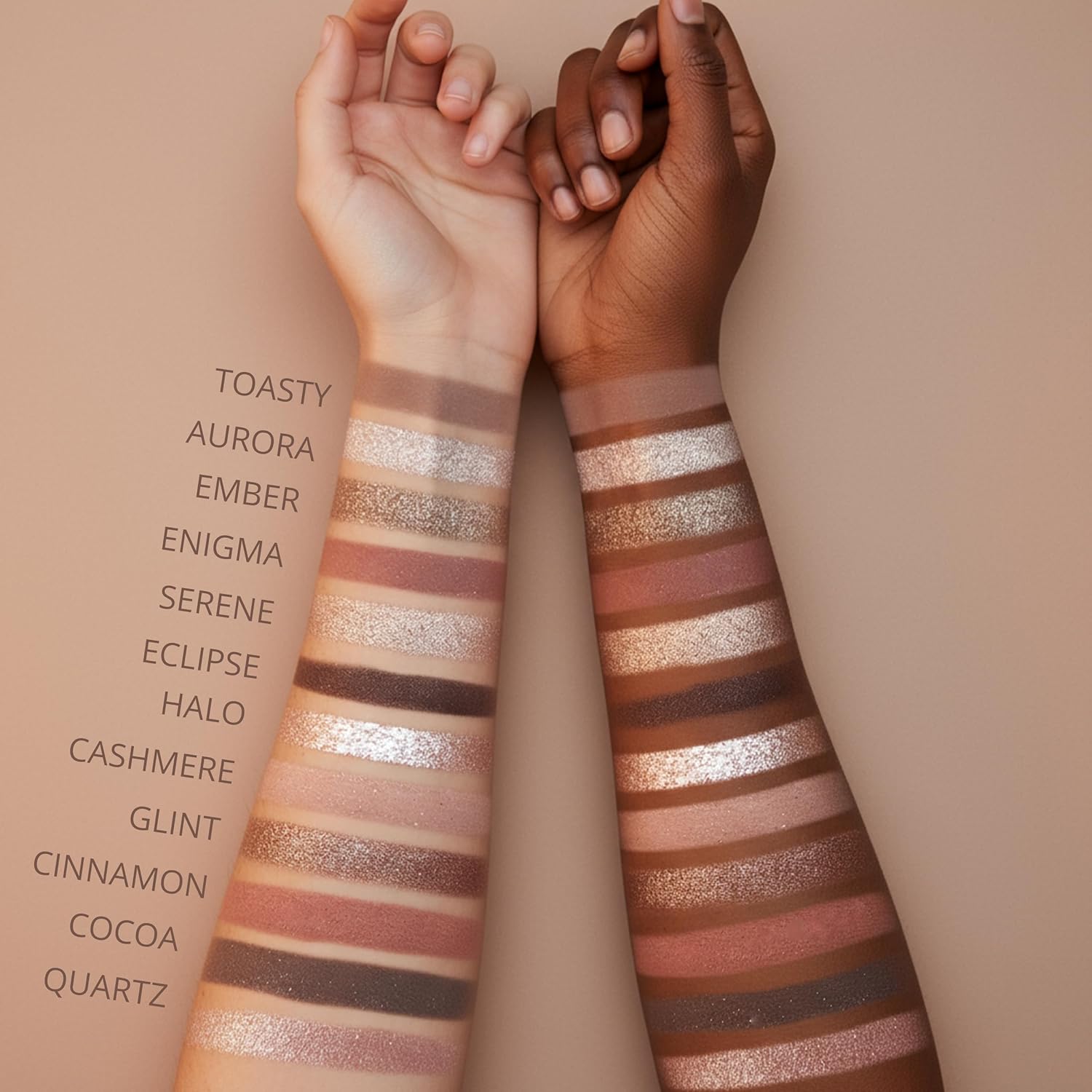 Eyeshadow Palette Nude - Lamora Beauty