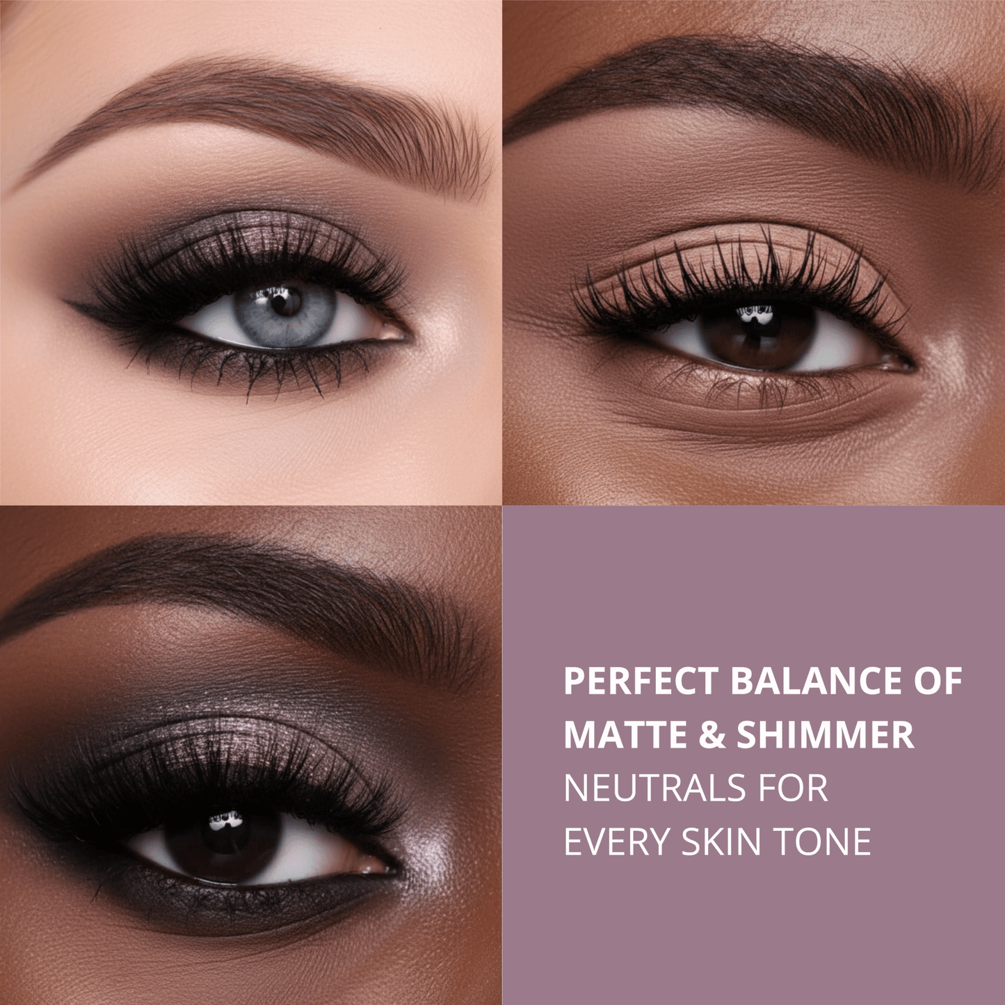 Eyeshadow Palette Purple - Lamora Beauty