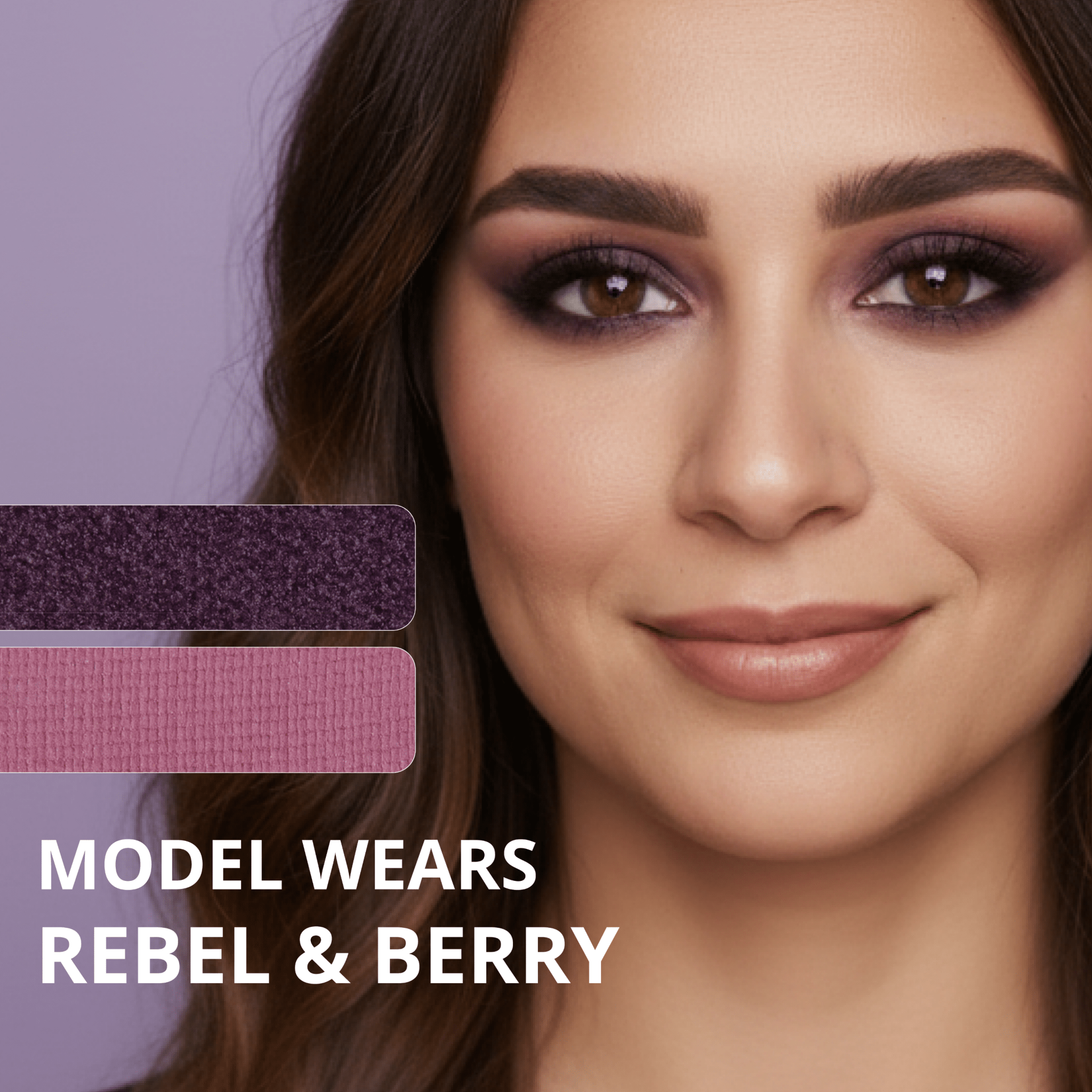 Eyeshadow Palette Purple - Lamora Beauty