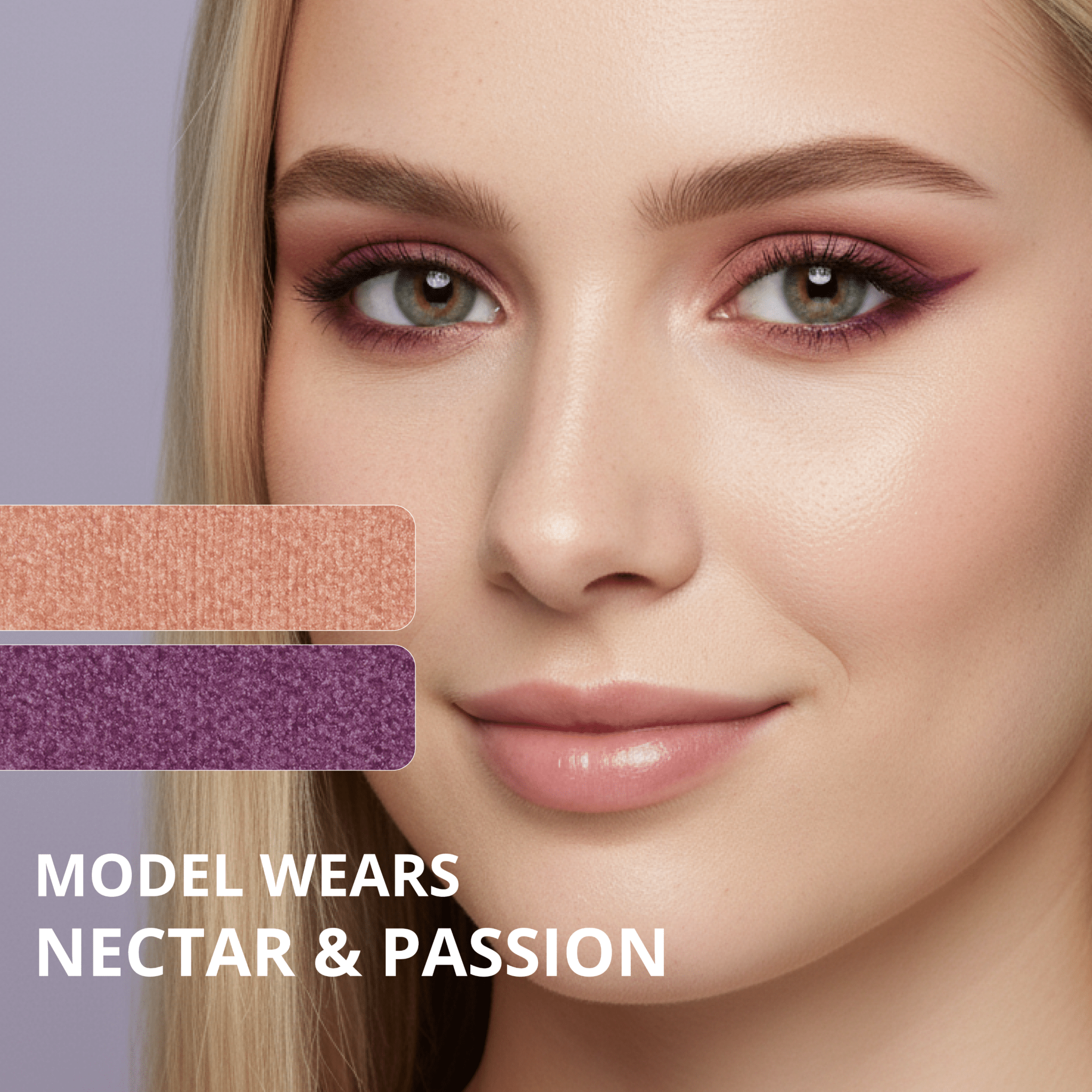 Eyeshadow Palette Purple - Lamora Beauty