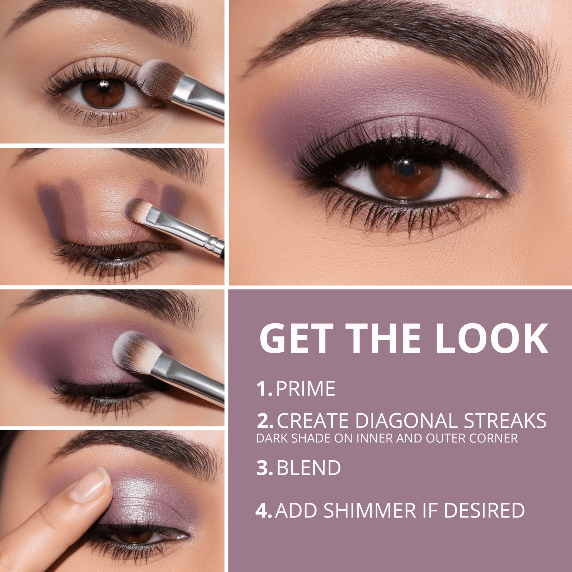 Eyeshadow Palette Purple - Lamora Beauty