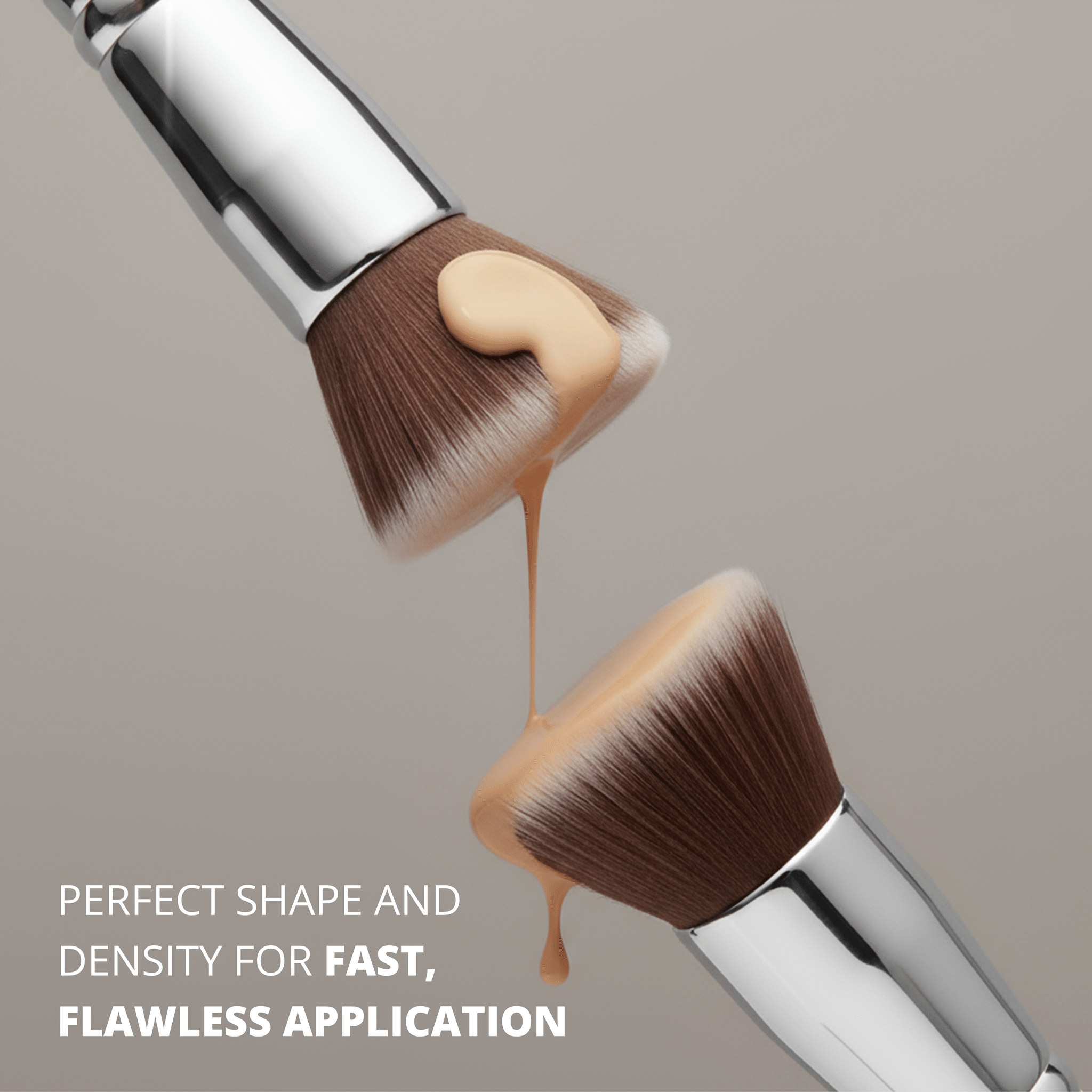 Foundation Brush Black - Lamora Beauty
