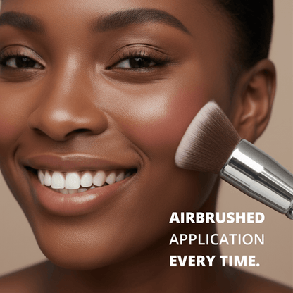 Foundation Brush Black - Lamora Beauty