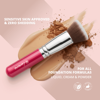 Foundation Brush Pink - Lamora Beauty