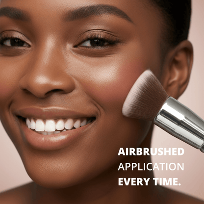 Foundation Brush Pink - Lamora Beauty