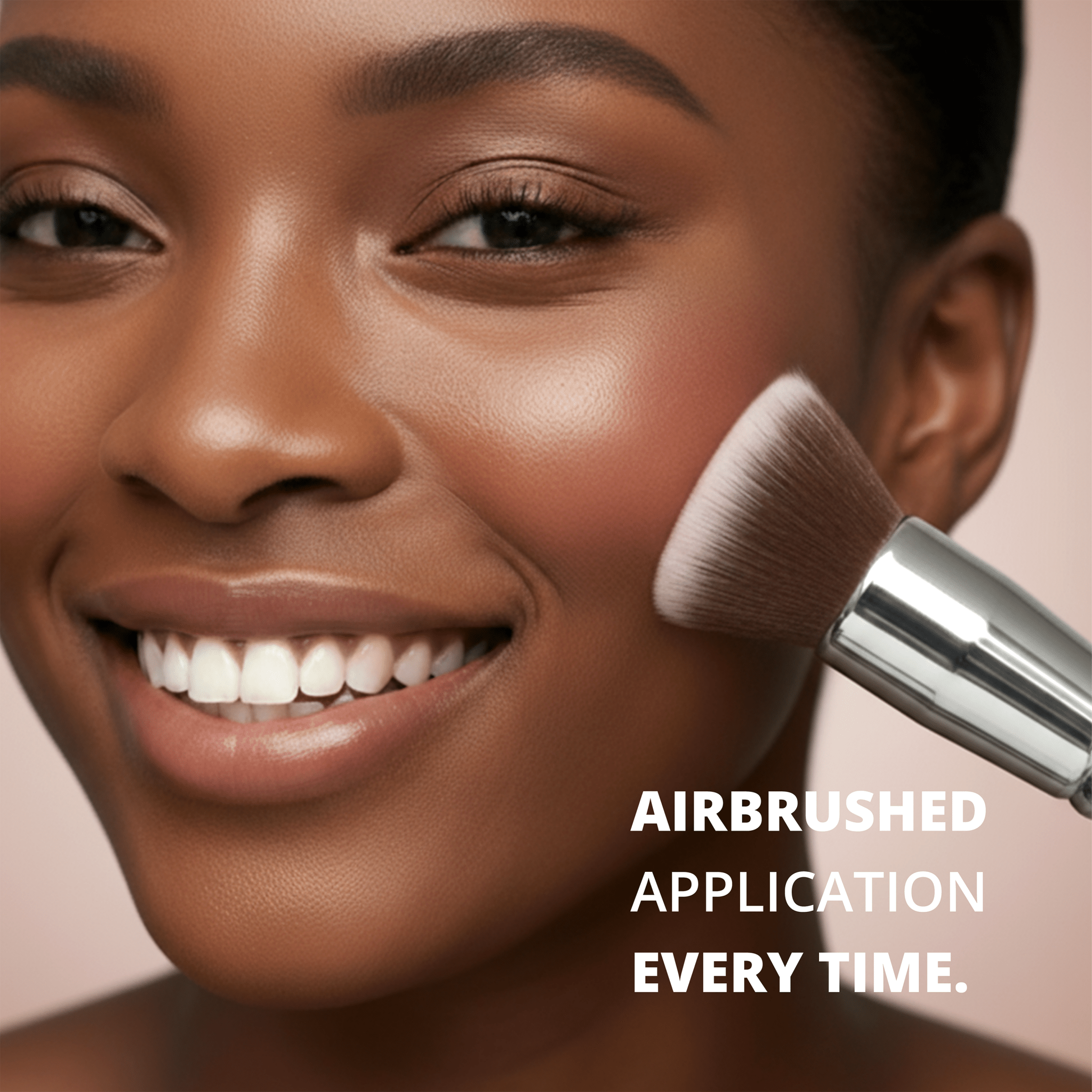 Foundation Brush Pink - Lamora Beauty