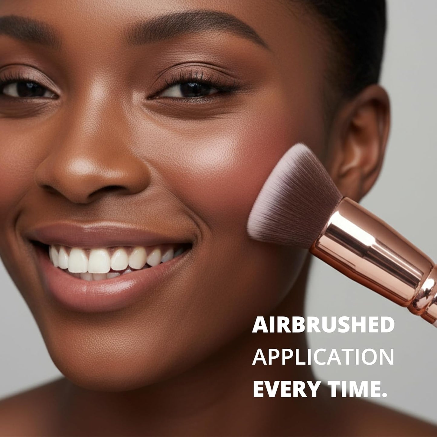 Foundation Brush Rose - Lamora Beauty