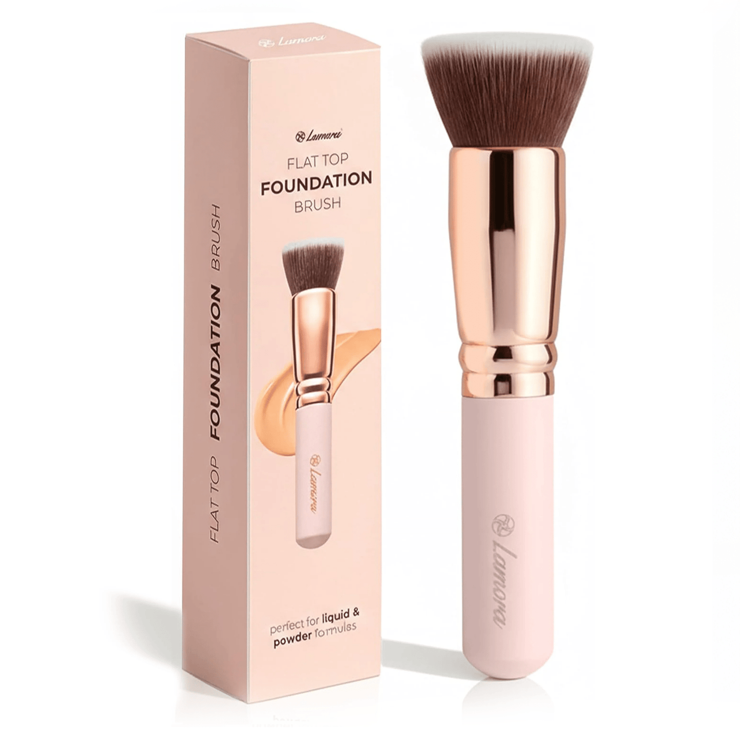 Foundation Brush Rose - Lamora Beauty