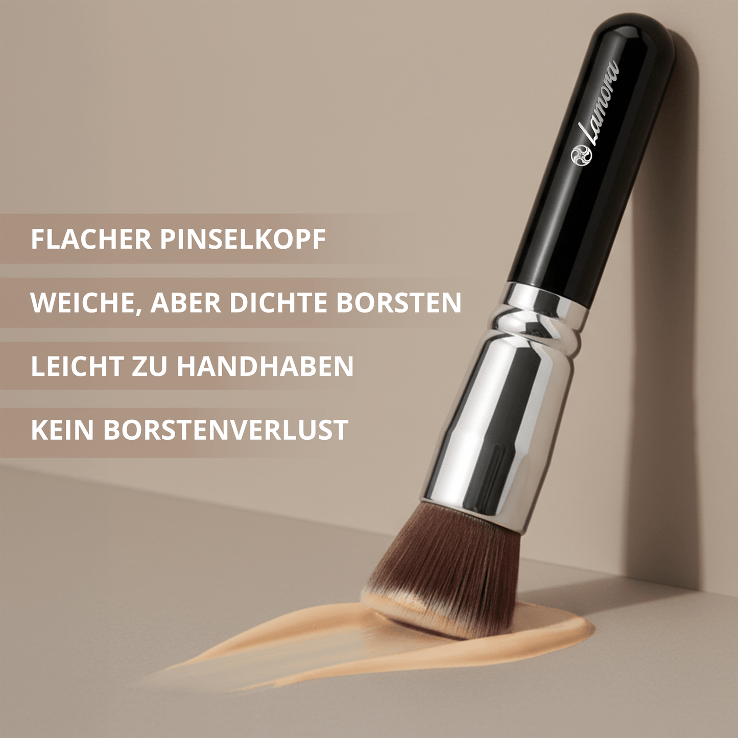 Foundation Kabuki Pinsel - Lamora Beauty