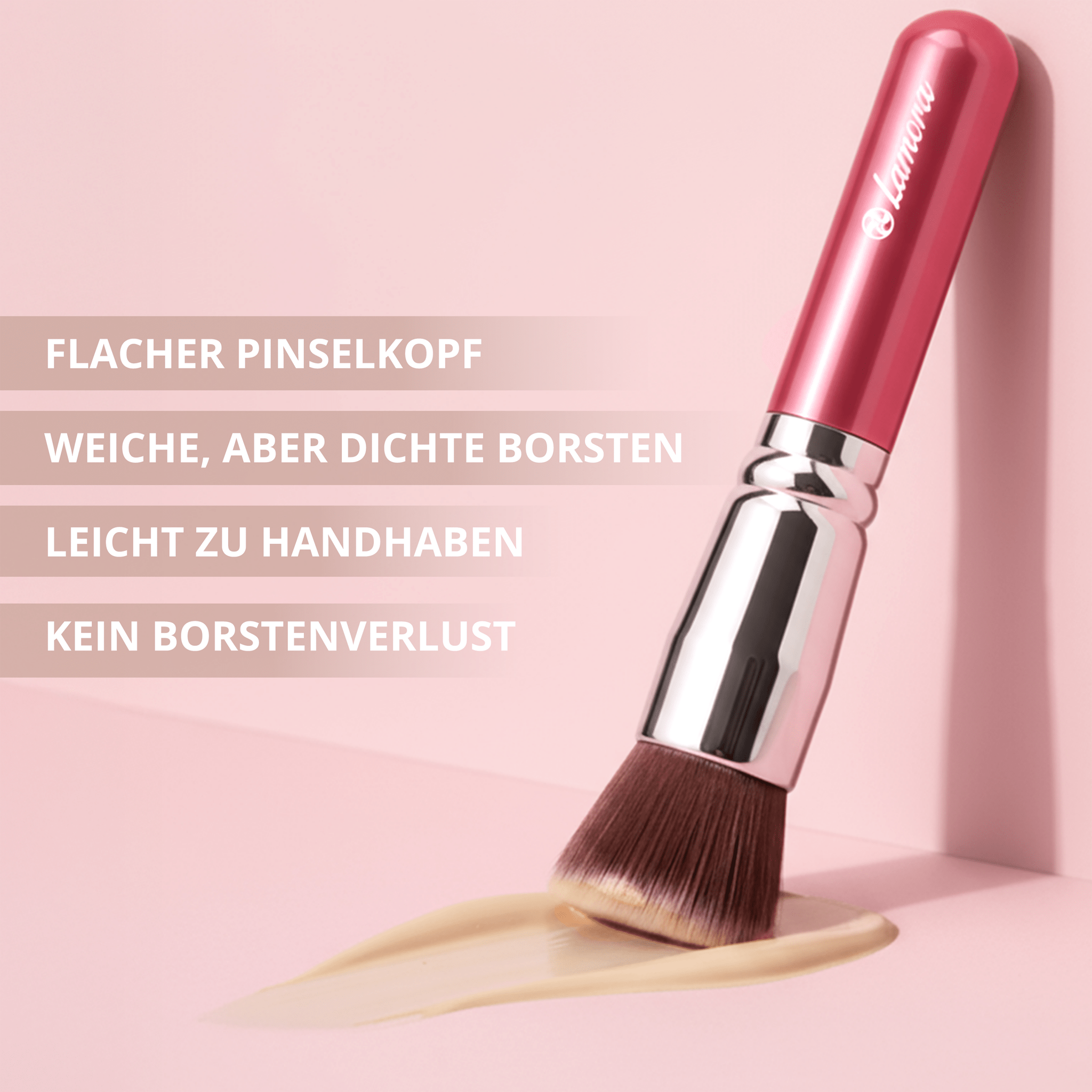 Foundation Kabuki Pinsel - Lamora Beauty