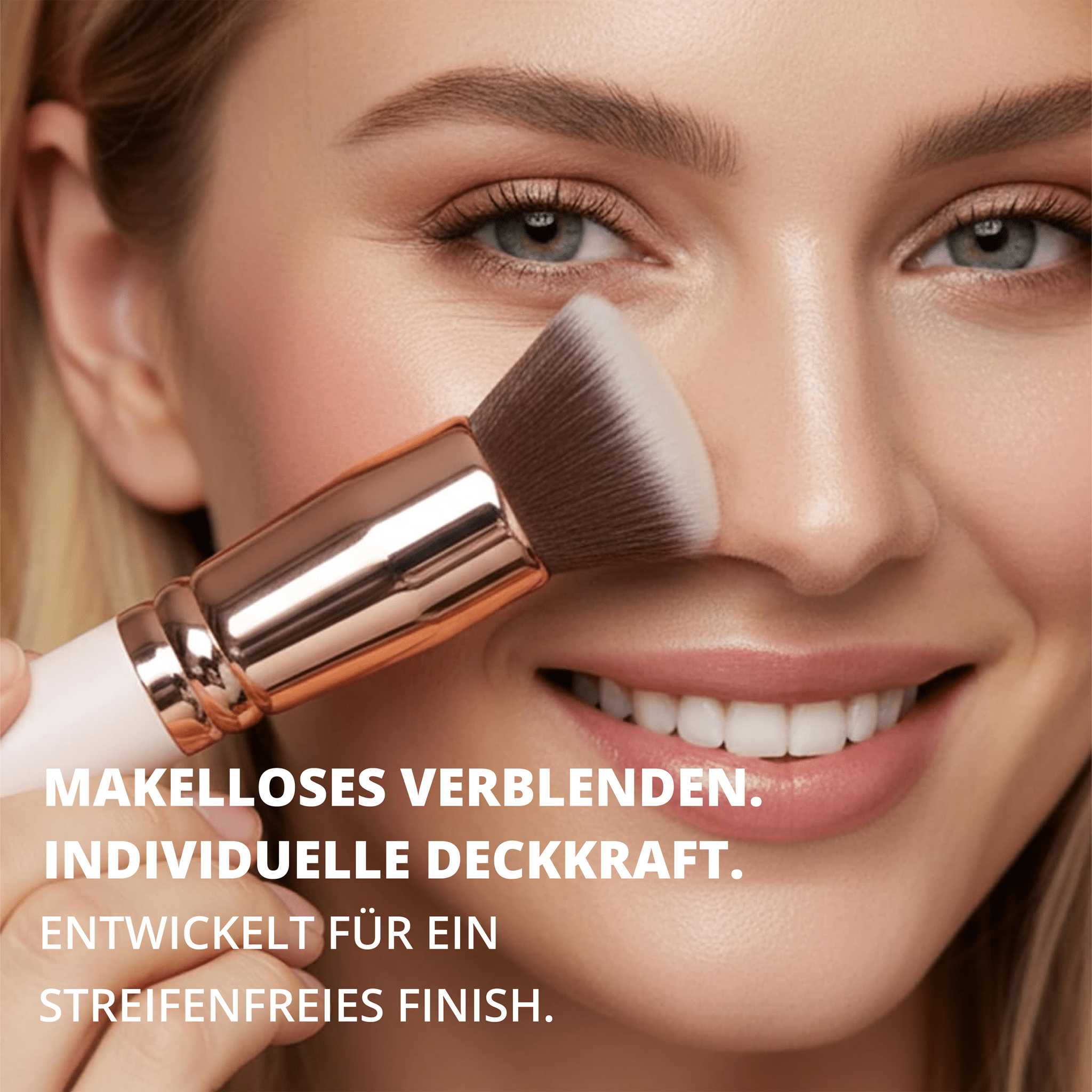 Foundation Kabuki Pinsel - Lamora Beauty