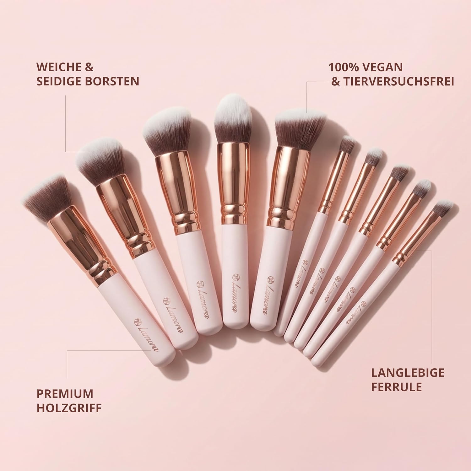 Kabuki Pinselset - Lamora Beauty