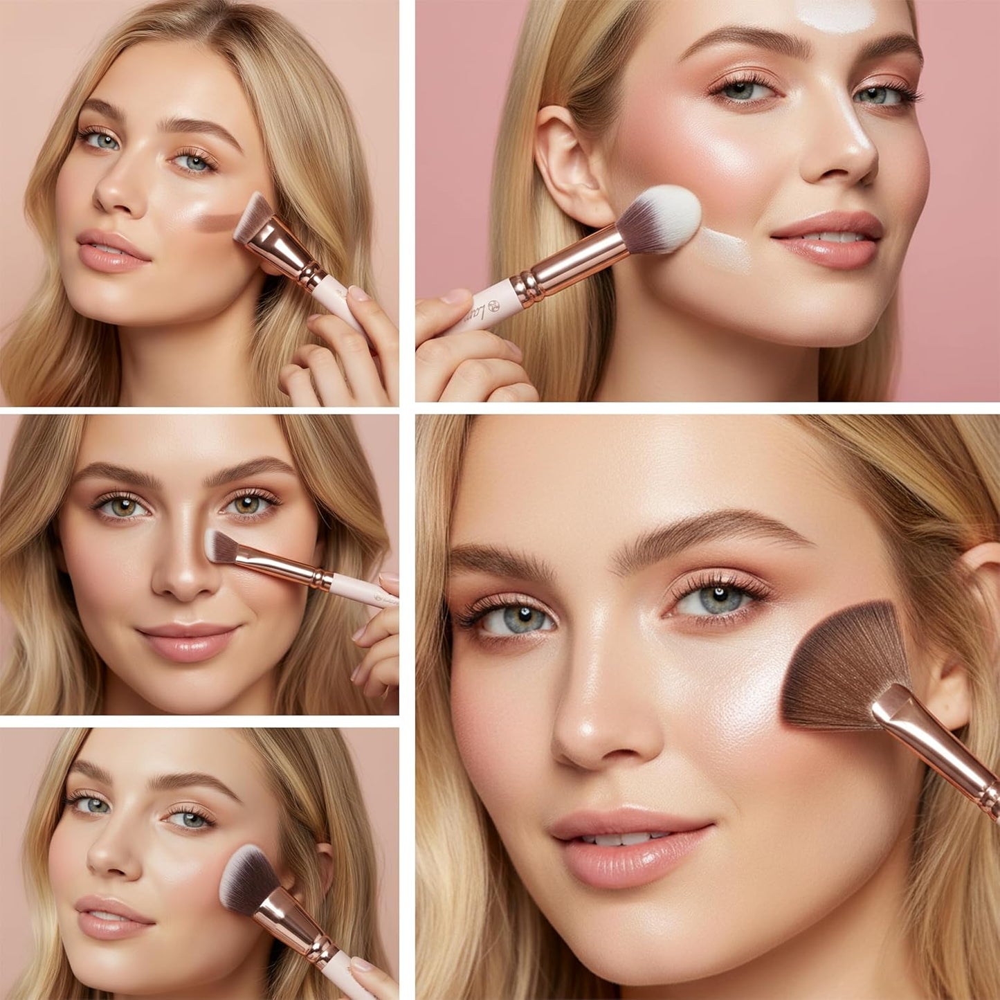 Kontur Pinselset - Lamora Beauty