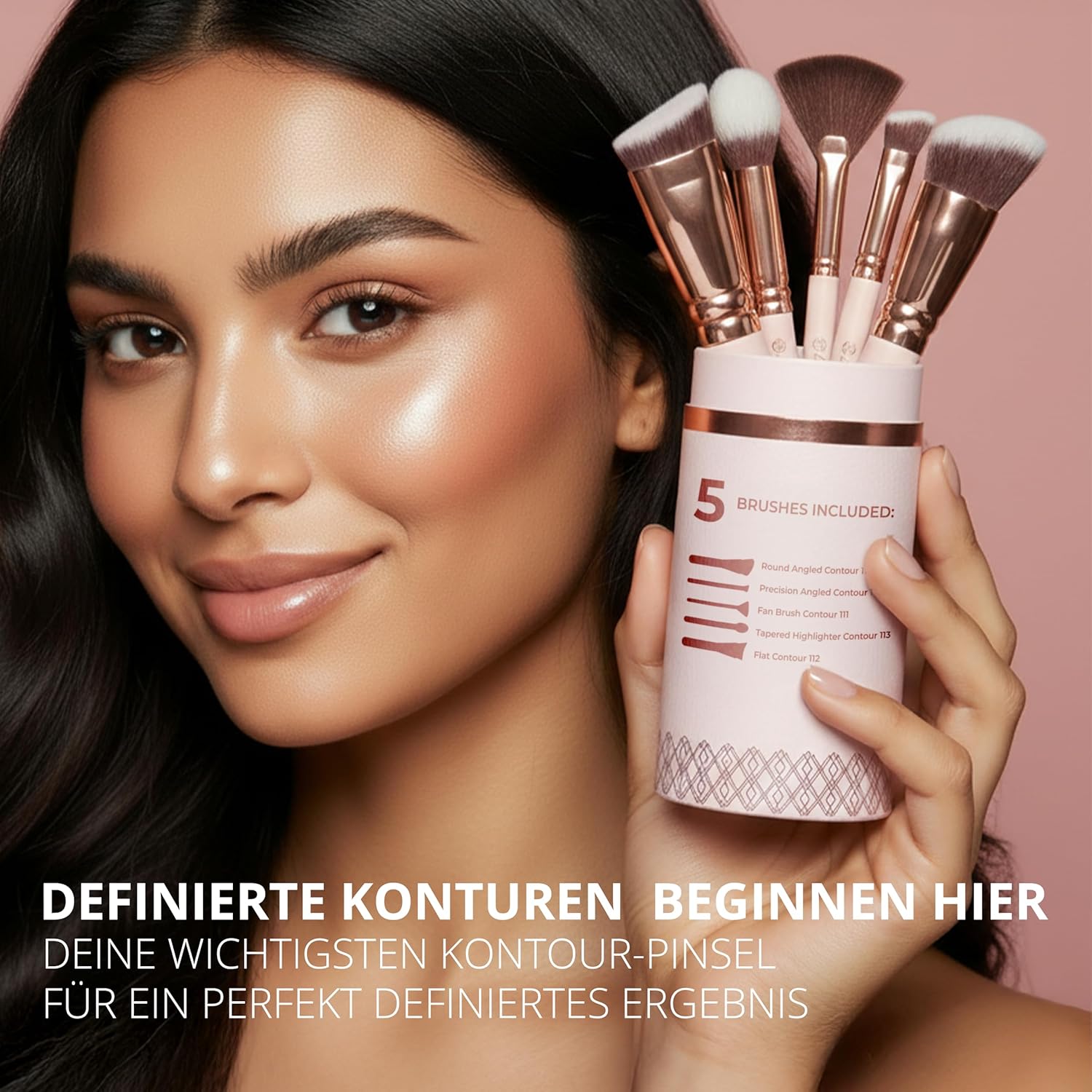 Kontur Pinselset - Lamora Beauty