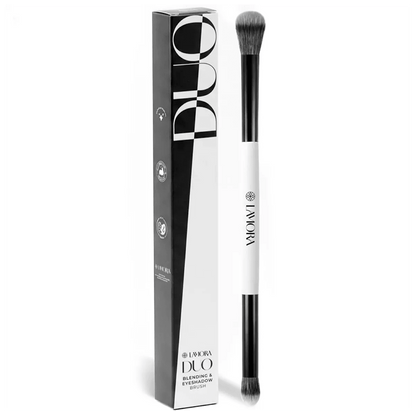 Blending & Eyeshadow Duo Brush - Lamora Beauty