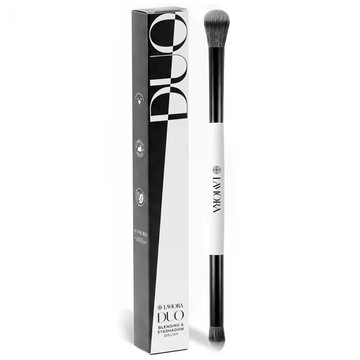 Blending & Eyeshadow Duo Brush - Lamora Beauty