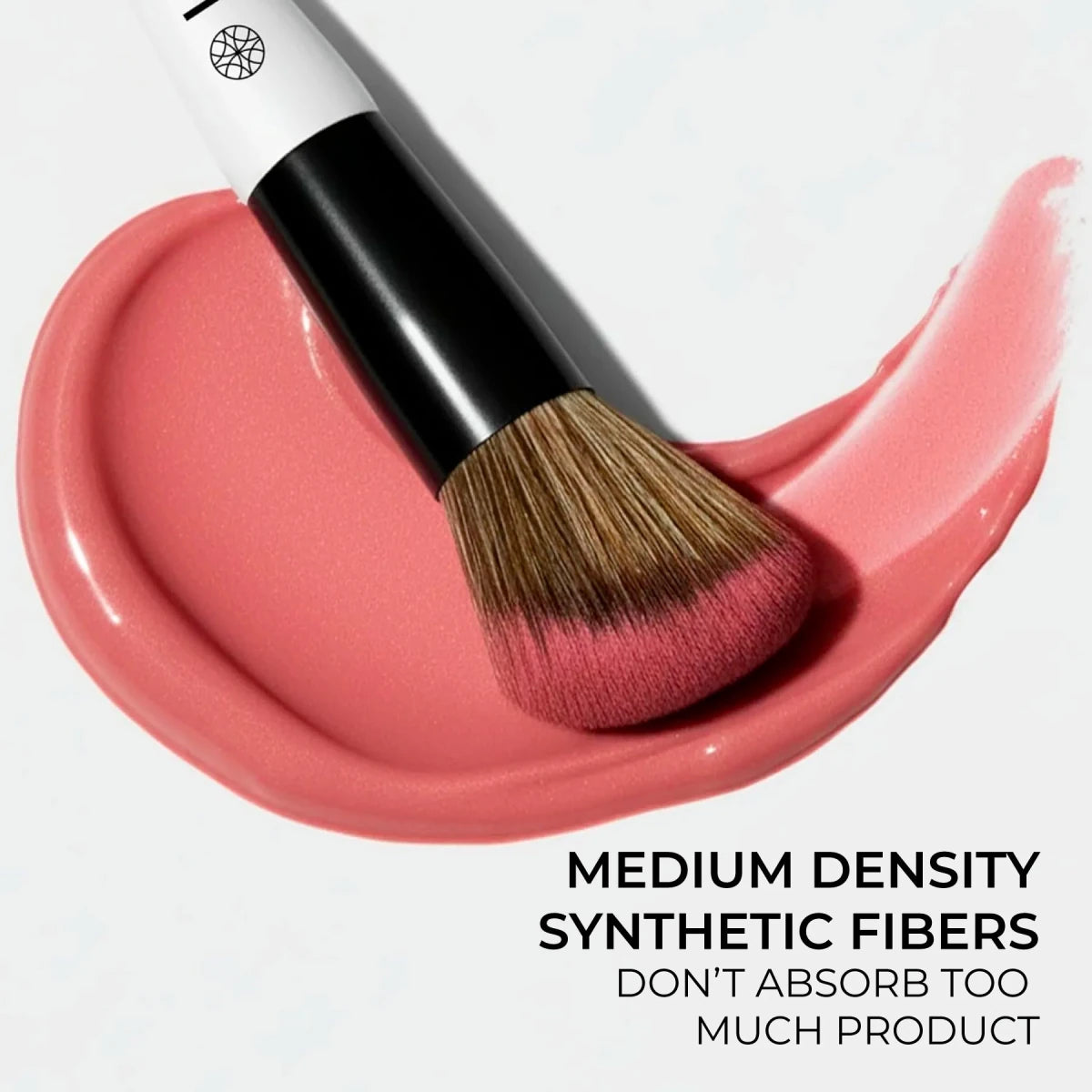Blush & Concealer Duo Brush - Lamora Beauty