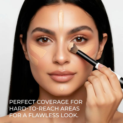 Blush & Concealer Duo Brush - Lamora Beauty