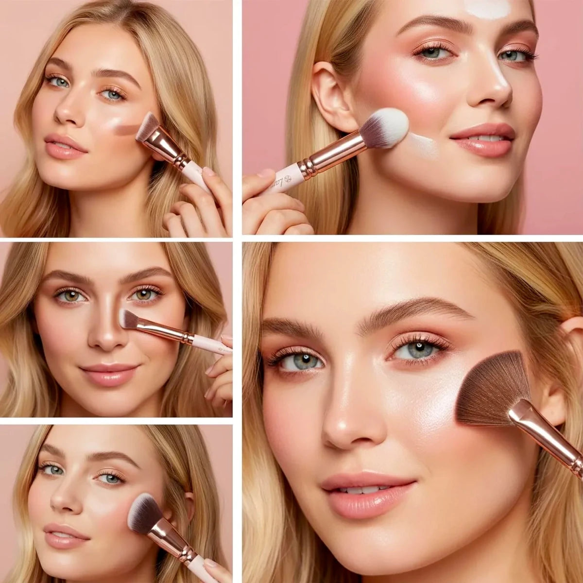 Contour Brush Set - Lamora Beauty