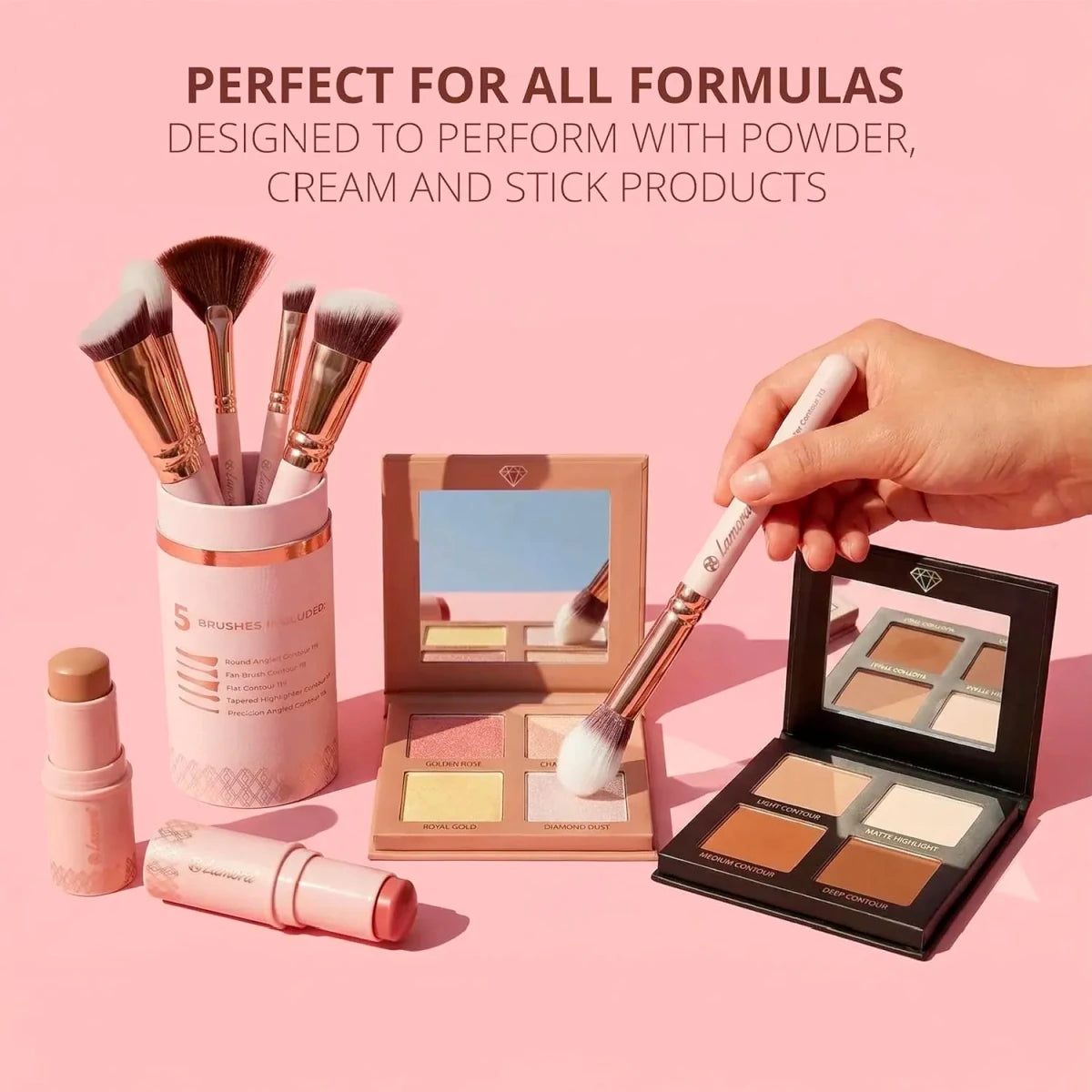 Contour Brush Set - Lamora Beauty