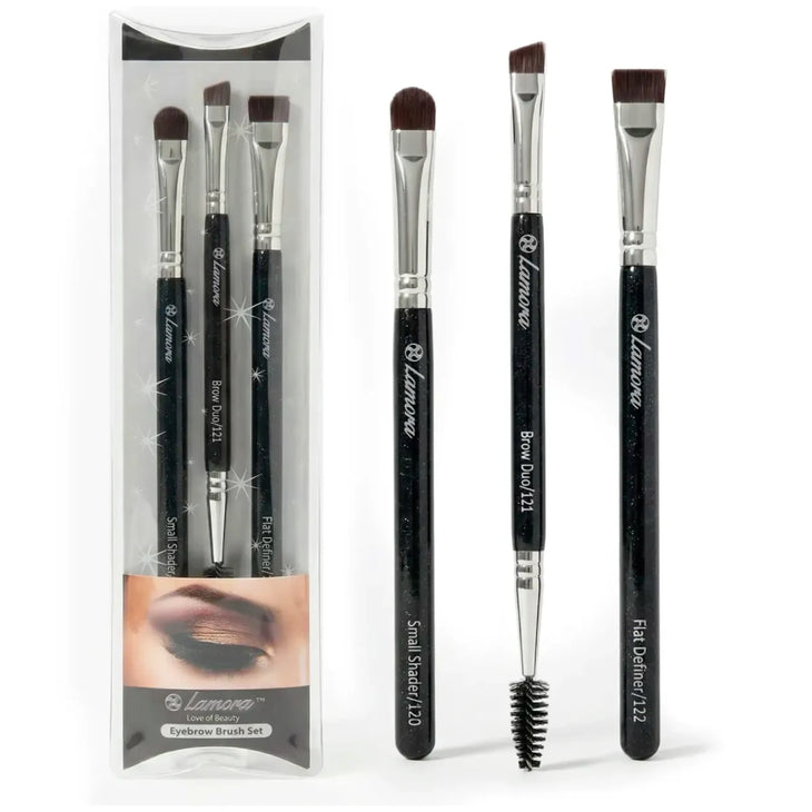 Eyebrow Brush Set - Lamora Beauty