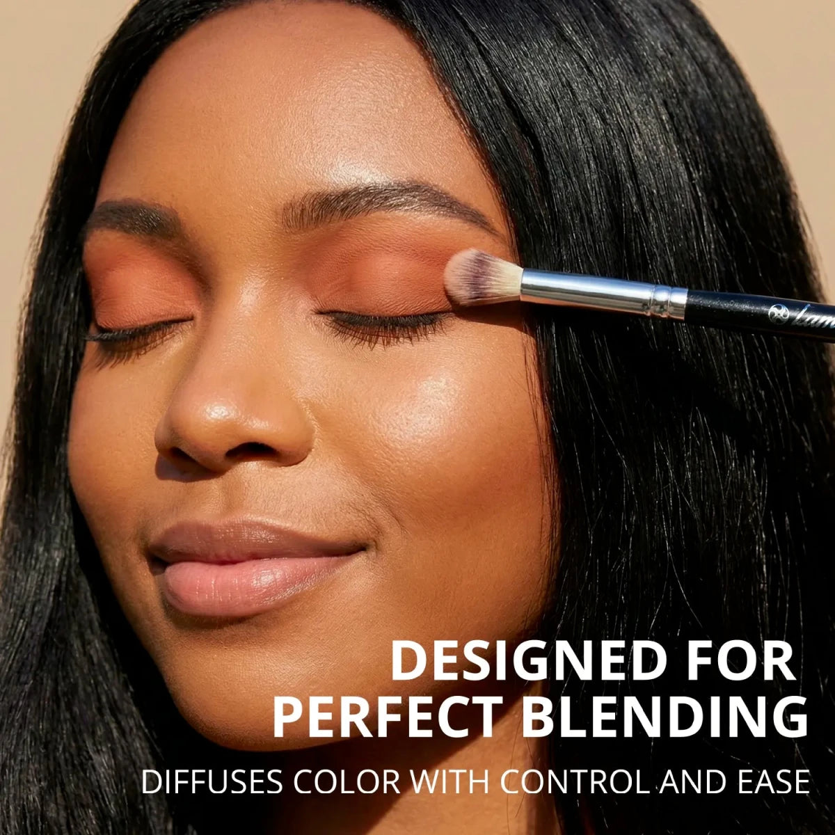 Eyeshadow Brush Set Black - Lamora Beauty