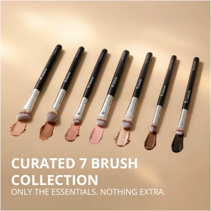 Eyeshadow Brush Set Black - Lamora Beauty