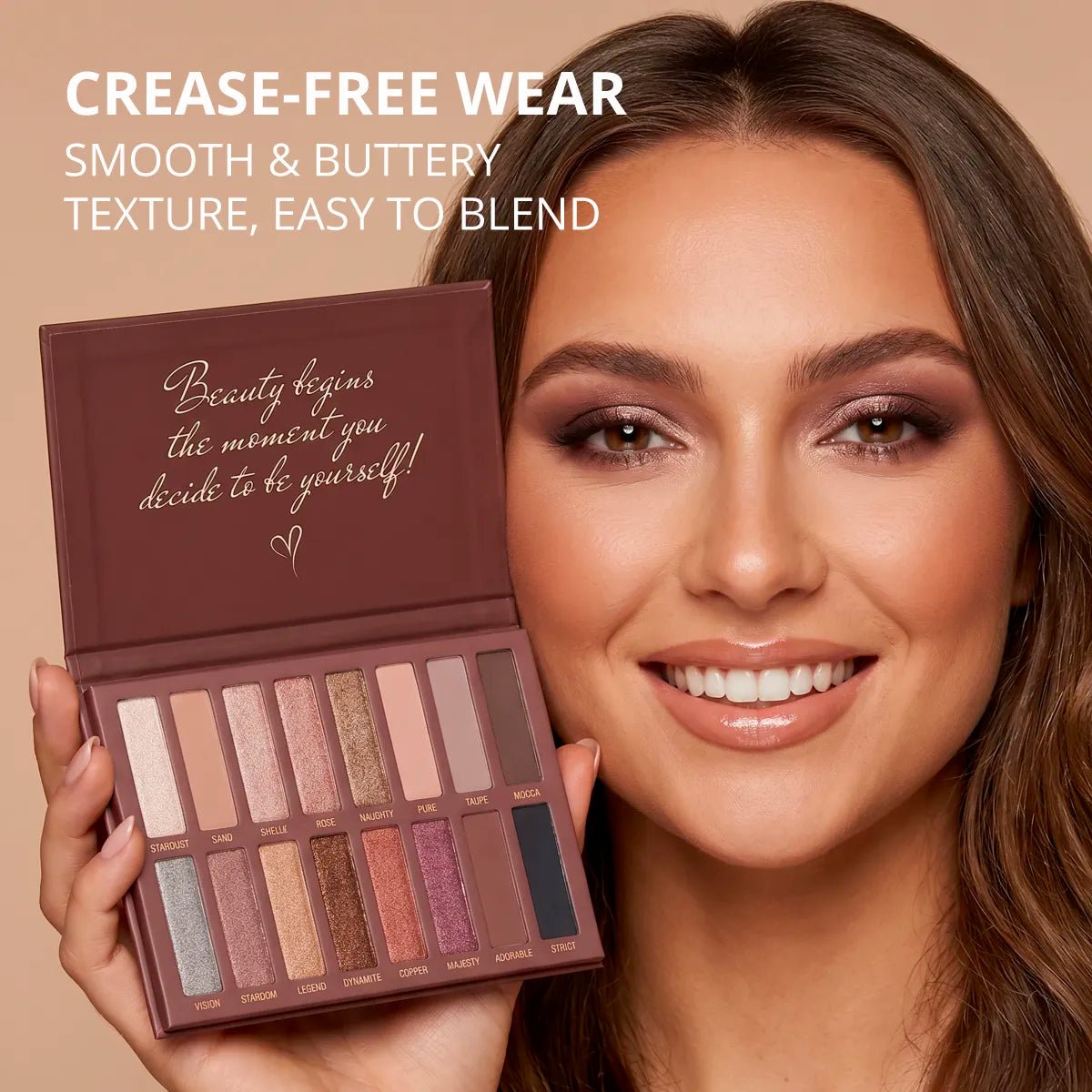 Eyeshadow Palette Au Naturel - Lamora Beauty