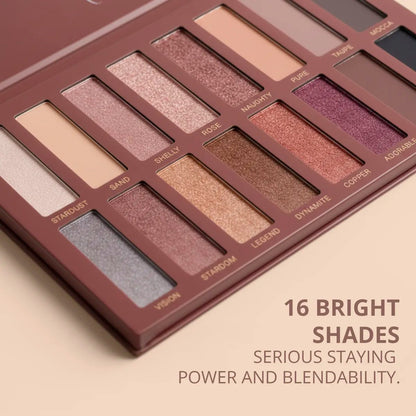 Eyeshadow Palette Au Naturel - Lamora Beauty