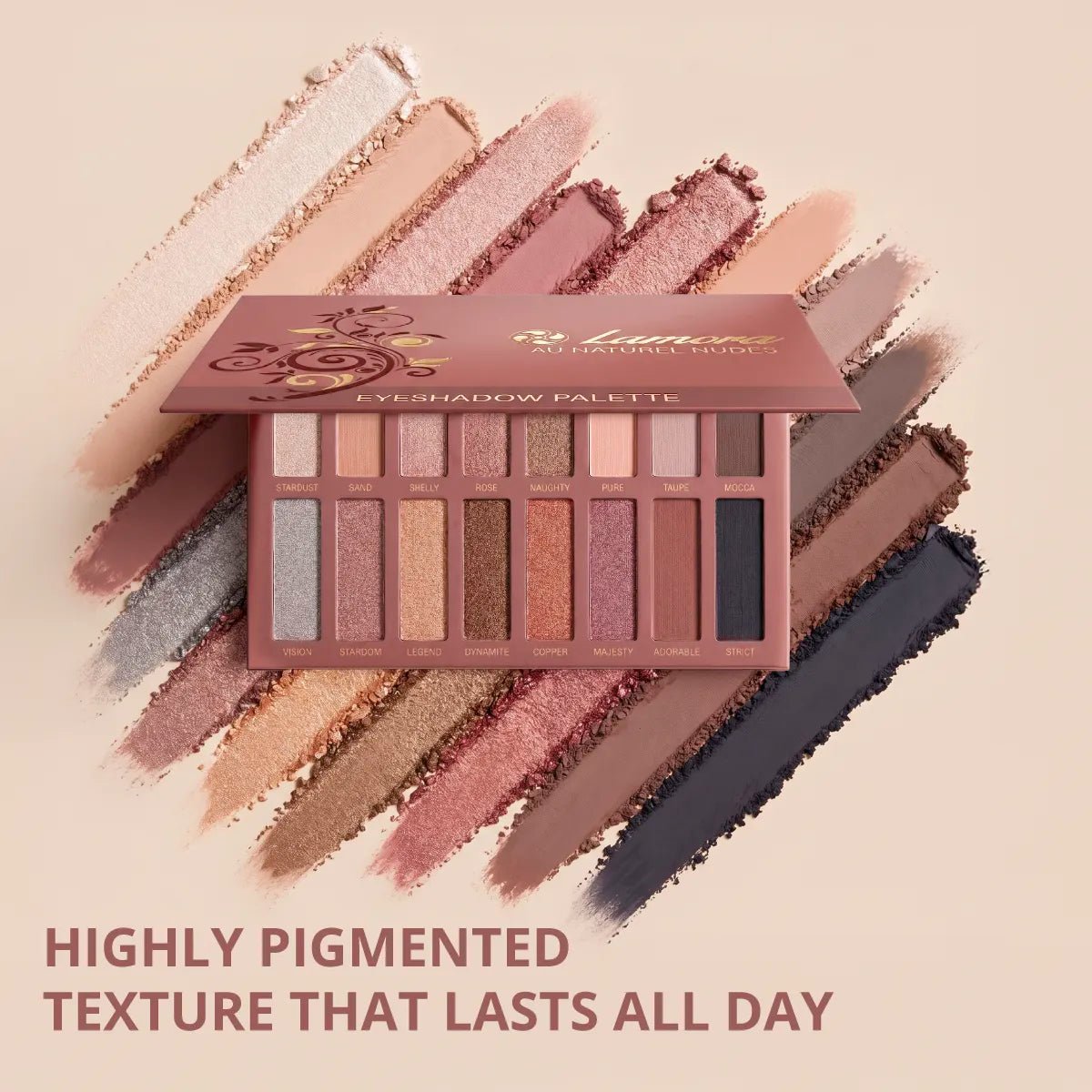 Eyeshadow Palette Au Naturel - Lamora Beauty