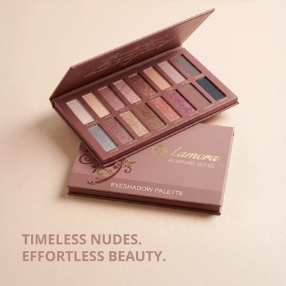 Eyeshadow Palette Au Naturel - Lamora Beauty