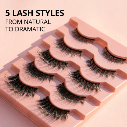 Magnetic Eyelashes Set - Lamora Beauty