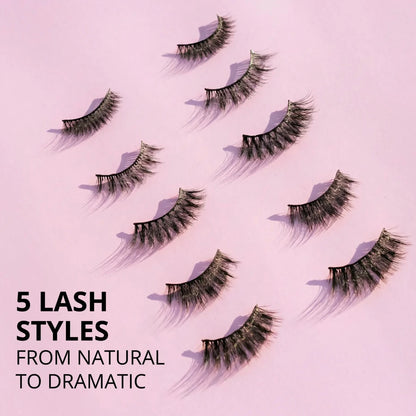 Magnetic Eyelashes Set - Lamora Beauty