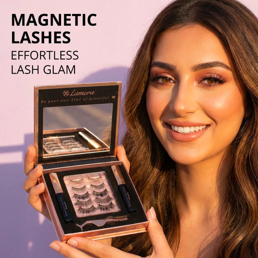 Magnetic Eyelashes Set - Lamora Beauty