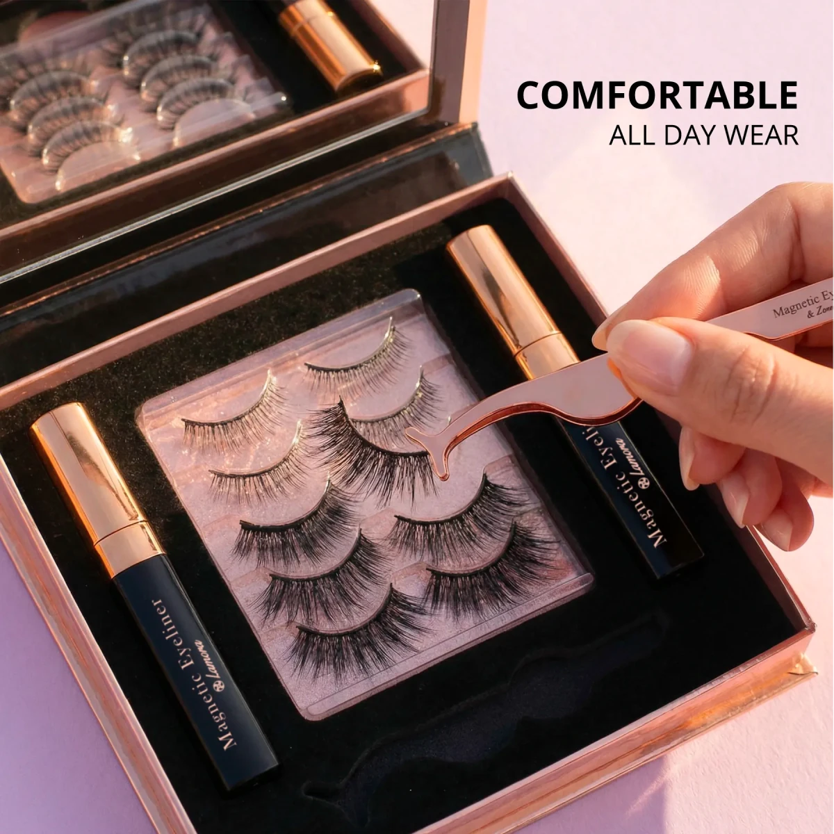 Magnetic Eyelashes Set - Lamora Beauty