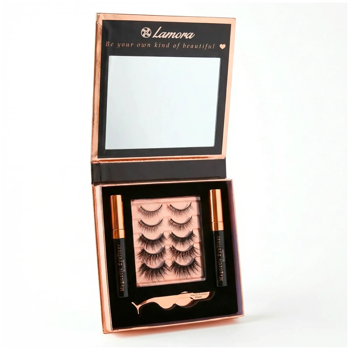 Magnetic Eyelashes Set - Lamora Beauty
